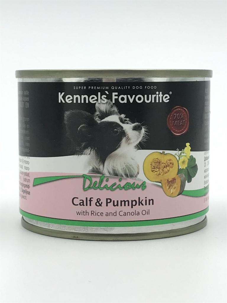 Kennels Favourite Calf&Pumpkin 200gr