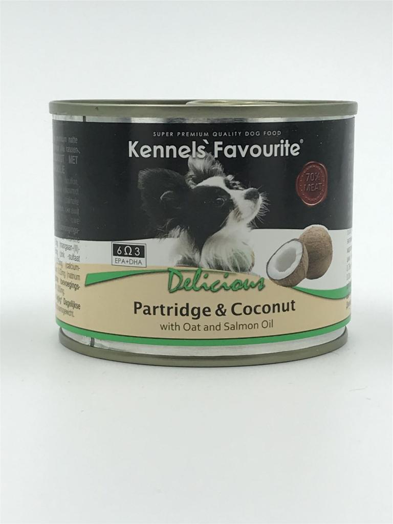 Kennels Favourite Patridge&Coconut 200gr